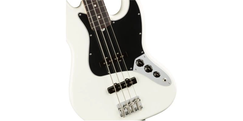 Fender American Performer Jazz Bass Arctic White - Image 4