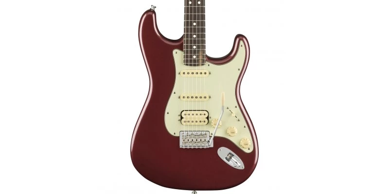 Fender American Performer Stratocaster HSS Aubergine - Image 2
