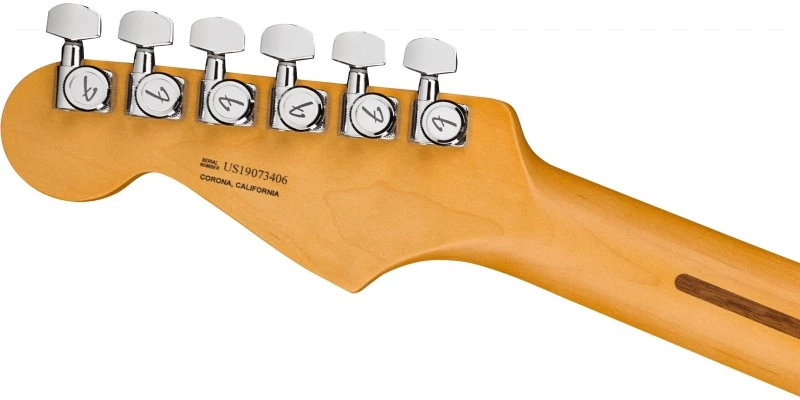 Fender American Ultra Stratocaster Arctic Pearl Rosewood - Image 7