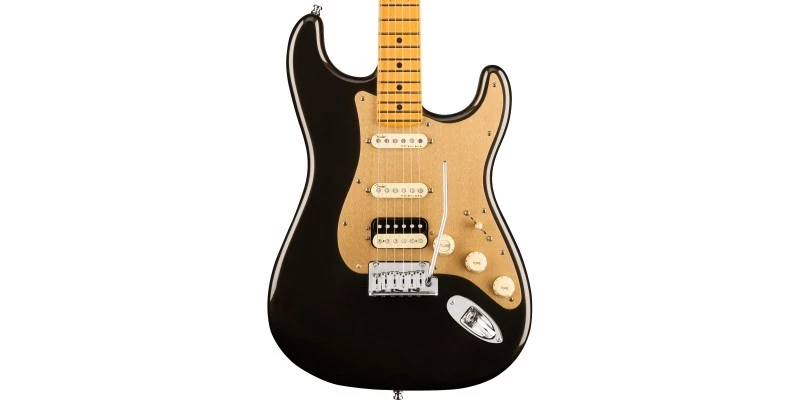 Fender American Ultra Stratocaster HSS Texas Tea Maple - Image 2