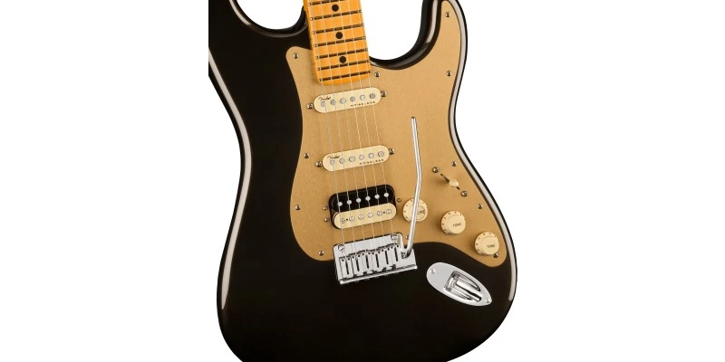 Fender American Ultra Stratocaster HSS Texas Tea Maple - Image 3