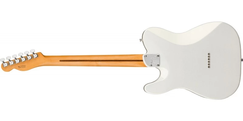 Fender American Ultra Telecaster Arctic Pearl Rosewood - Image 5
