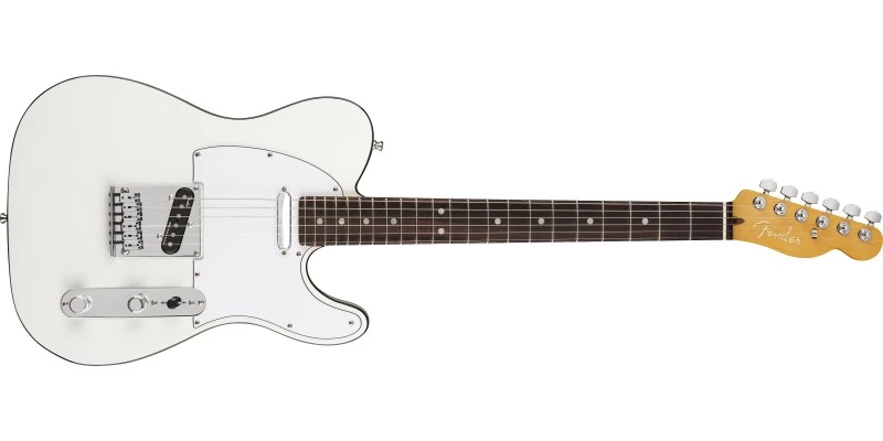 Fender American Ultra Telecaster Arctic Pearl Rosewood