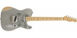 Fender Brad Paisley Road Worn Telecaster Silver Sparkle