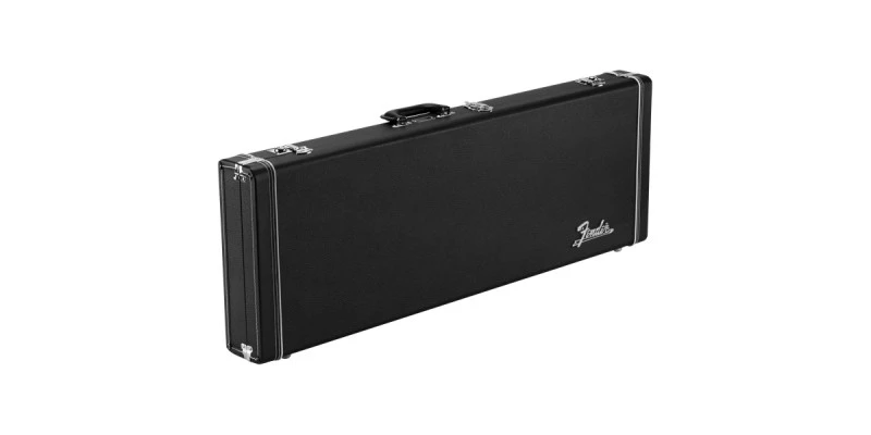 Fender Classic Series Wood Case Strat/Tele Black - Image 2