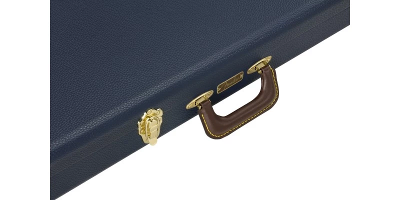 Fender Classic Series Wood Case Stratocaster / Telecaster Navy Blue - Image 4