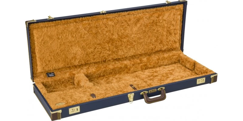 Fender Classic Series Wood Case Stratocaster / Telecaster Navy Blue - Image 3