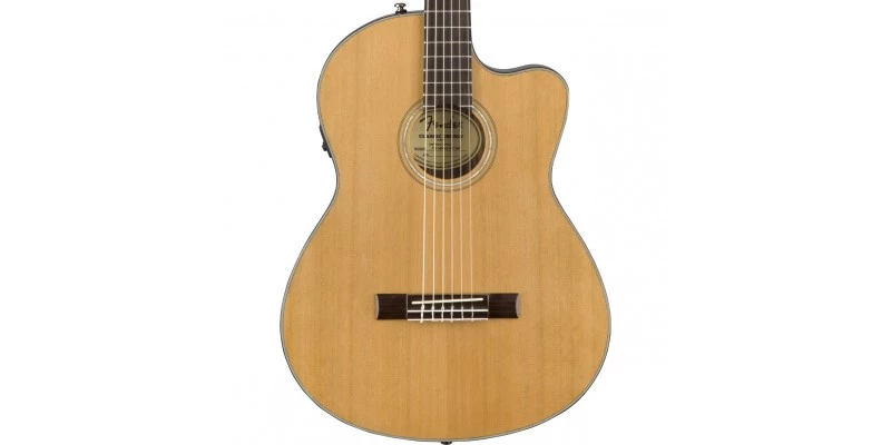 Fender CN-140SCE Nylon Thinline Electro-Classical Guitar - Image 3