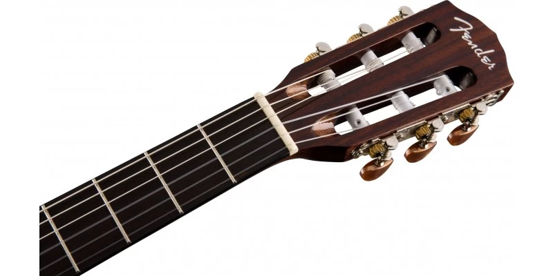 Fender CN-140SCE Nylon Thinline Electro-Classical Guitar - Image 7