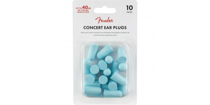 Fender Concert Ear Plugs Daphne Blue