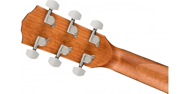 Fender FA-15 3/4 Acoustic Guitar With Gig Bag Limited Edition Black - Image 7