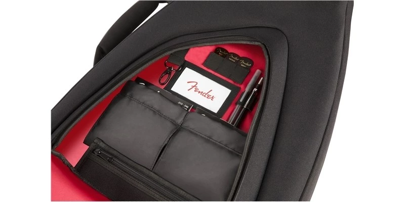 Fender FE1225 Electric Guitar Gig Bag Black - Image 6