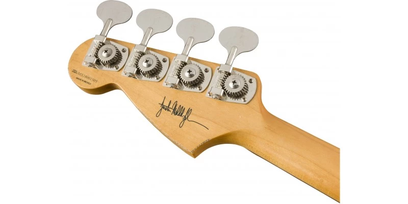 Fender JMJ Road Worn Mustang Bass Faded Daphne Blue Rosewood - Image 7