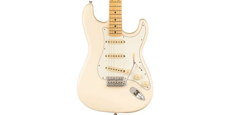 Fender JV Modified '60s Stratocaster Olympic White - Image 2