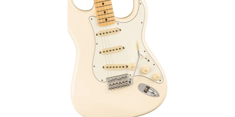 Fender JV Modified '60s Stratocaster Olympic White - Image 4