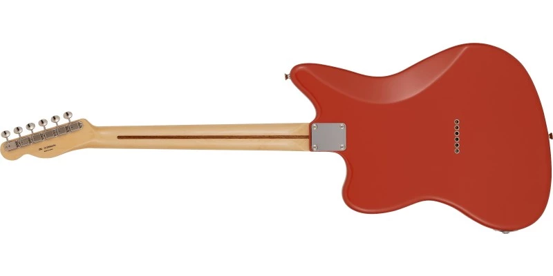 Fender Limited Edition MIJ Offset Telecaster Ash Fiesta Red - Image 5