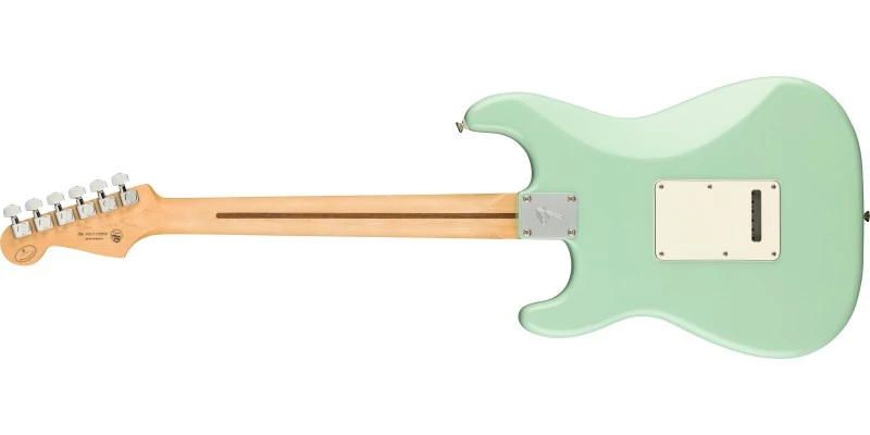 Fender Limited Edition Player Stratocaster Surf Green, Matching Headstock - Image 4