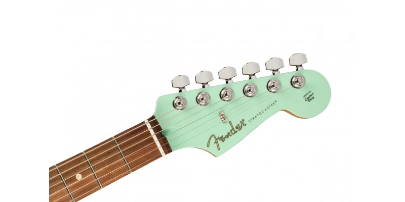 Fender Limited Edition Player Stratocaster Surf Green, Matching Headstock - Image 5