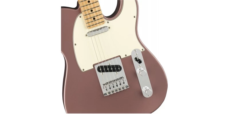 Fender Limited Edition Player Telecaster Burgundy Mist Maple - Image 4