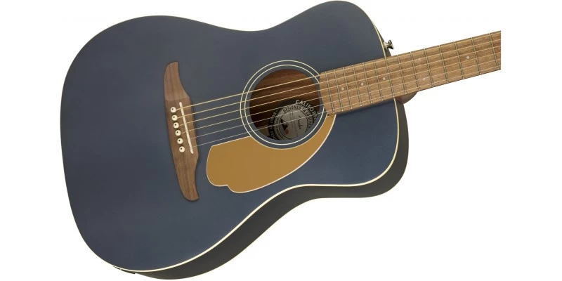 Fender Malibu Player Midnight Satin - Image 4