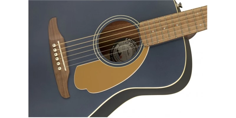 Fender Malibu Player Midnight Satin - Image 5