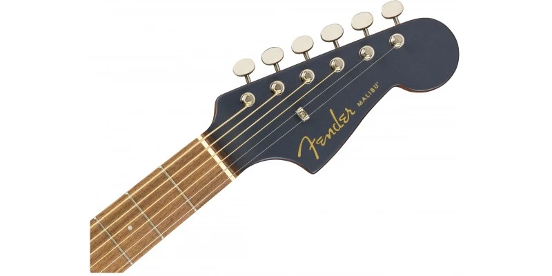 Fender Malibu Player Midnight Satin - Image 7