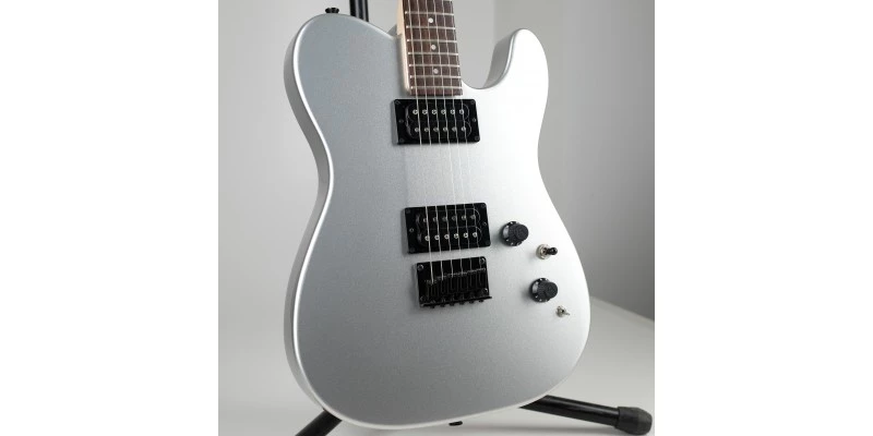 Fender MIJ Boxer Series Telecaster HH Inca Silver (B Stock) - Image 4
