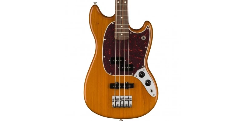 Fender Player Mustang Bass PJ Aged Natural - Image 2