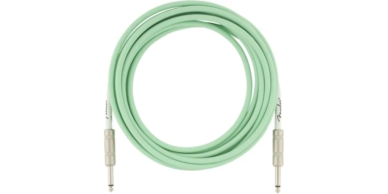 Fender Original Series Instrument Cable 15 Foot Surf Green - Image 2