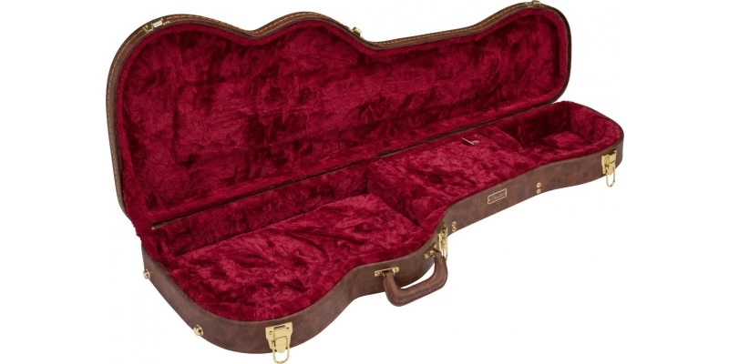 Fender Stratocaster/Telecaster Poodle Case Brown - Image 3