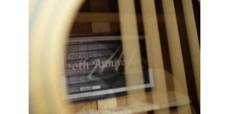 Freshman FALTDSPRD 20th Anniversary Electro-Acoustic All-Solid Dreadnought - Image 5