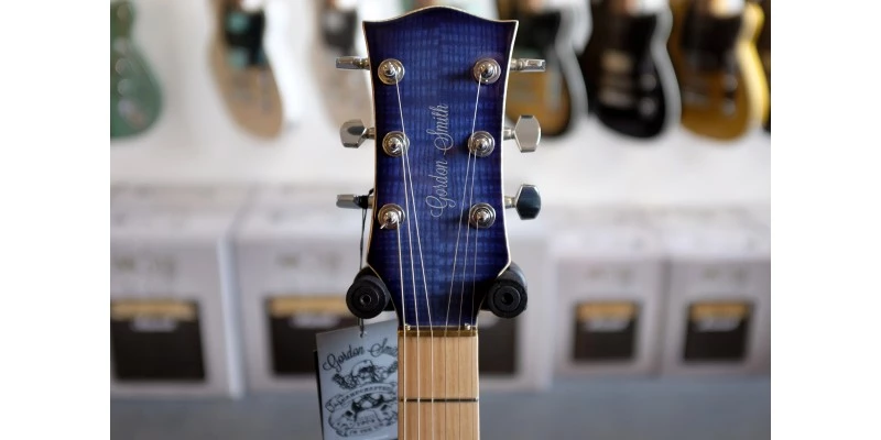 Gordon Smith GS Deluxe Heritage Trans Blue - Image 6