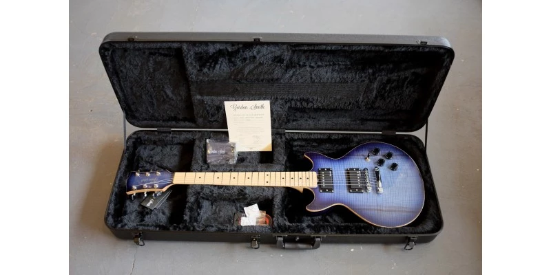 Gordon Smith GS Deluxe Heritage Trans Blue - Image 10