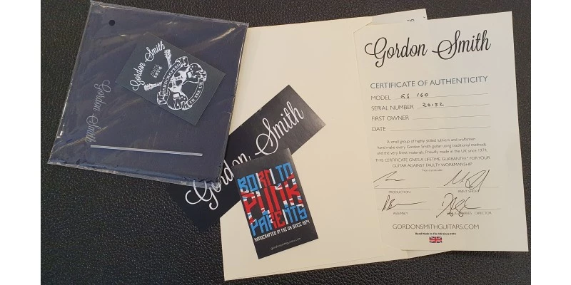 Gordon Smith GS1 60 P90 Shell Pink - Image 19