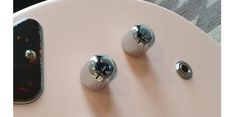 Gordon Smith GS1 60 P90 Shell Pink - Image 10