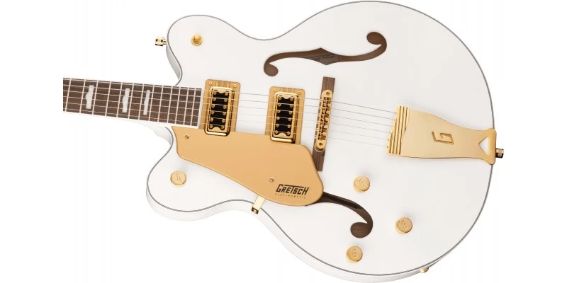 Gretsch G5422GLH Electromatic Classic Double Cut Left Handed Snowcrest White - Image 3