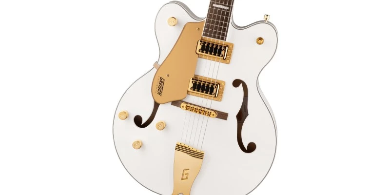 Gretsch G5422GLH Electromatic Classic Double Cut Left Handed Snowcrest White - Image 4