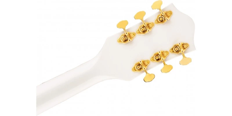 Gretsch G5422GLH Electromatic Classic Double Cut Left Handed Snowcrest White - Image 7