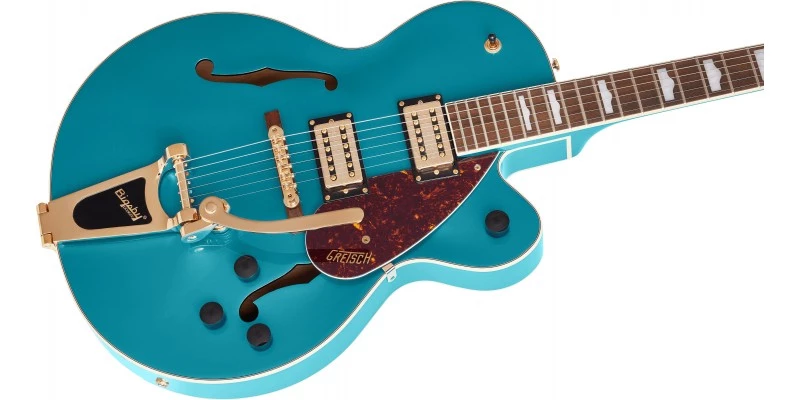 Gretsch G2410TG Streamliner Hollow Body Single-Cut With Bigsby And Gold Hardware Ocean Turquoise - Image 5