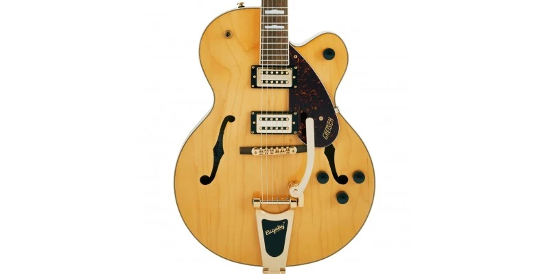 Gretsch G2410TG Streamliner Hollow Body Single-Cut With Bigsby And Gold Hardware Village Amber - Image 4