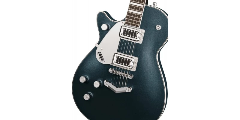 Gretsch G5220LH Electromatic Jet BT Single-Cut With V-Stoptail Left-Handed Jade Grey Metallic - Image 4