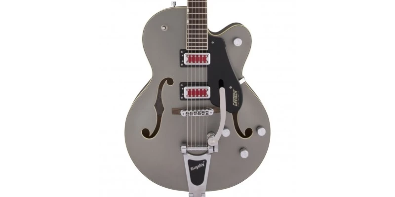 Gretsch G5410T Electromatic "Rat Rod" Hollow Body Single-Cut With Bigsby Matte Phantom Metallic - Image 2