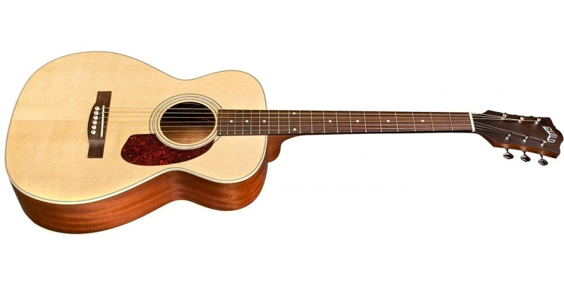 Guild M-240E Westerly Archback Concert Acoustic Natural - Image 2