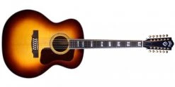 Guild F-512E Rosewood Antique Burst
