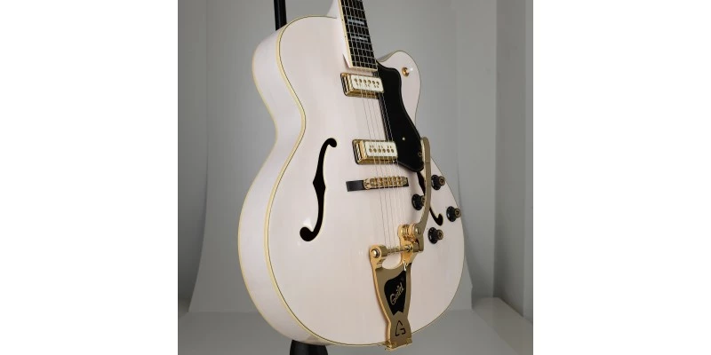 Guild X-175B Manhattan Limited Edition Faded White With Gold Hardware - Image 4