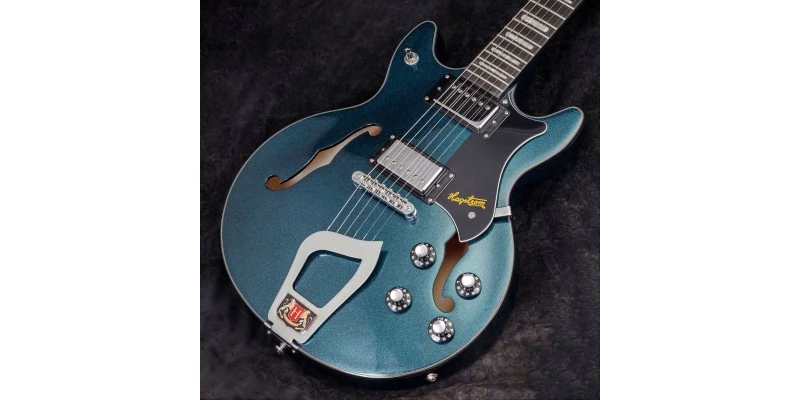 Hagstrom Alvar Limited Edition Kyanite Blue - Image 10