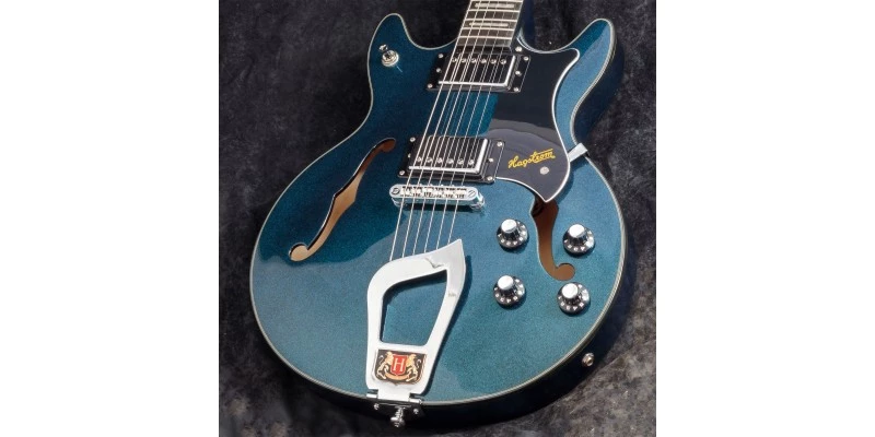 Hagstrom Alvar Limited Edition Kyanite Blue - Image 9