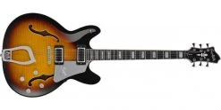 Hagstrom Super Viking Guitar Tobacco Sunburst