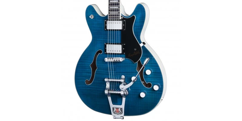 Hagstrom Tremar Viking Deluxe Cloudy Seas - Image 2