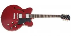 Hofner Verythin Standard CT Transparent Red Semi Acoustic Guitar